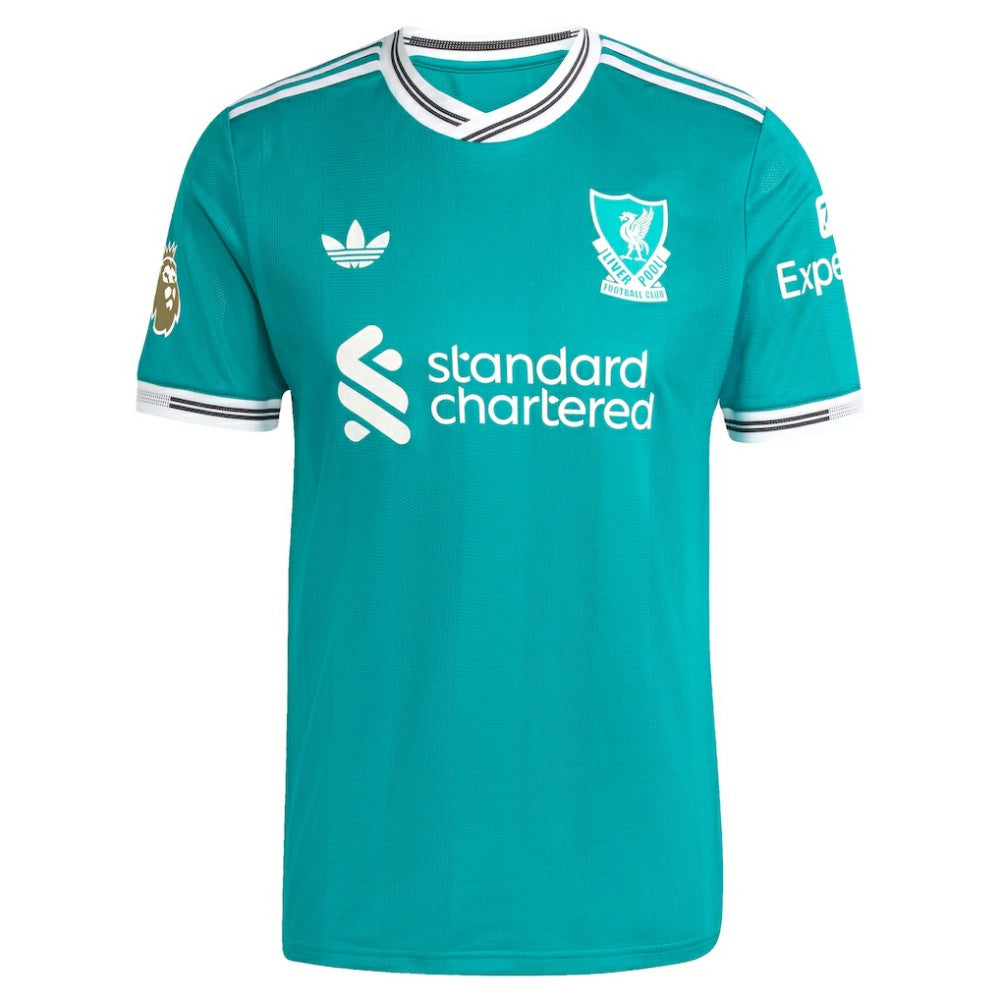 Virgil van Dijk Liverpool 2025/26 Third Player Jersey - Green | Adidas online
