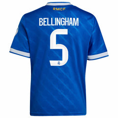Jude Bellingham Real Madrid Youth 2025/26 Third Replica Player Jersey - Blue | Adidas on sale