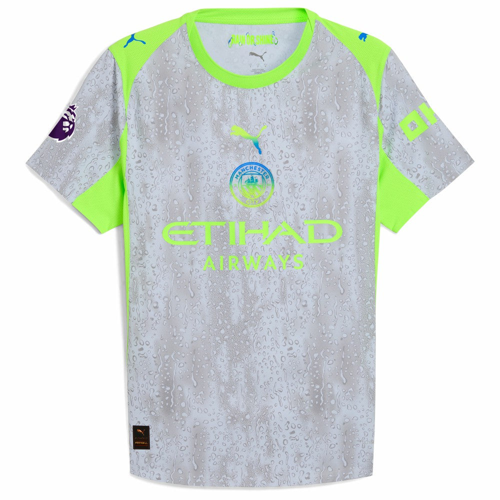 Manchester City 2025/26 Third Jersey - Green/Neon Green | Puma for sale