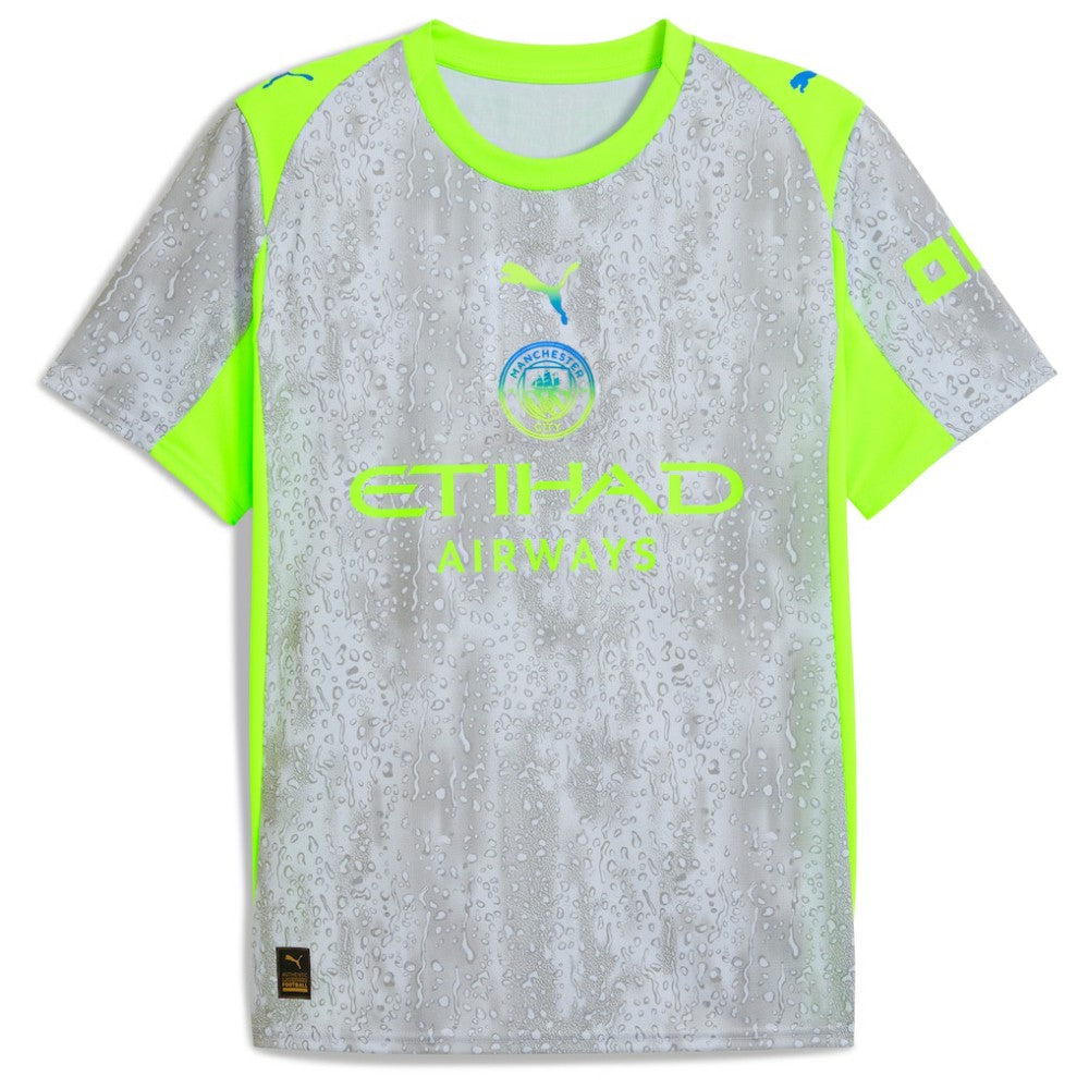 Manchester City 2025/26 Third Replica Jersey - Green/Neon Green | Puma online