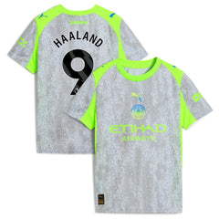 Manchester City Youth 2025/26 Third Replica Jersey - Green/Neon Green | Puma outlet