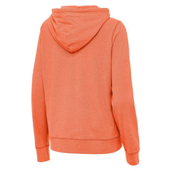 Cincinnati Bengals Antigua Women's Streak Justice Pullover Hoodie - Heather Orange on sale