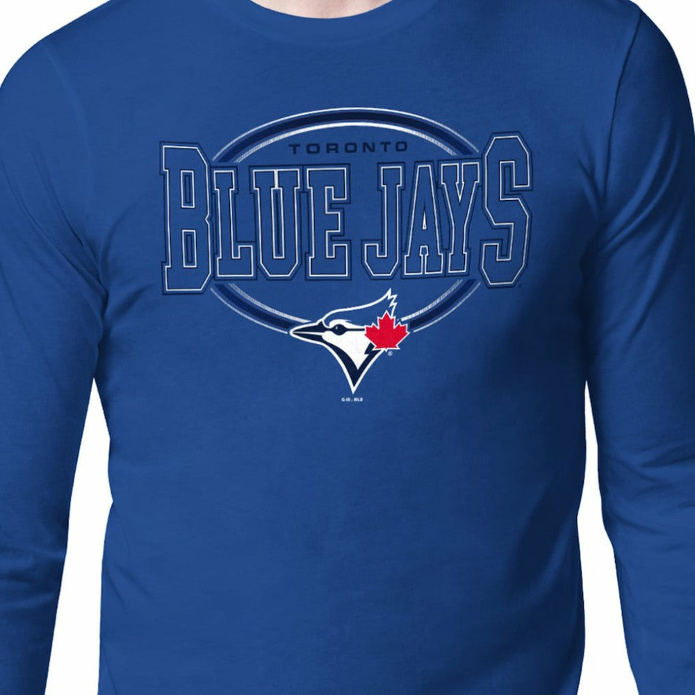 Toronto Blue Jays Starter Team Track Graphic Long Sleeve T-Shirt - Royal