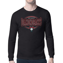 Arizona Diamondbacks Starter Team Track Graphic Long Sleeve T-Shirt - Black