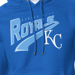 Kansas City Royals Starter Modern Tailsweep Fleece Tri-Blend Pullover Hoodie - Royal