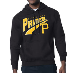 Pittsburgh Pirates Starter Modern Tailsweep Fleece Tri-Blend Pullover Hoodie - Black