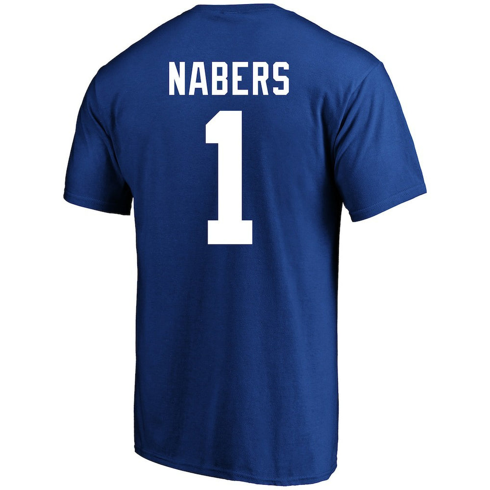 Malik Nabers New York Giants Big & Tall Player Name & Number T-Shirt - Royal cheap