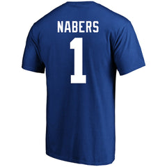 Malik Nabers New York Giants Big & Tall Player Name & Number T-Shirt - Royal cheap