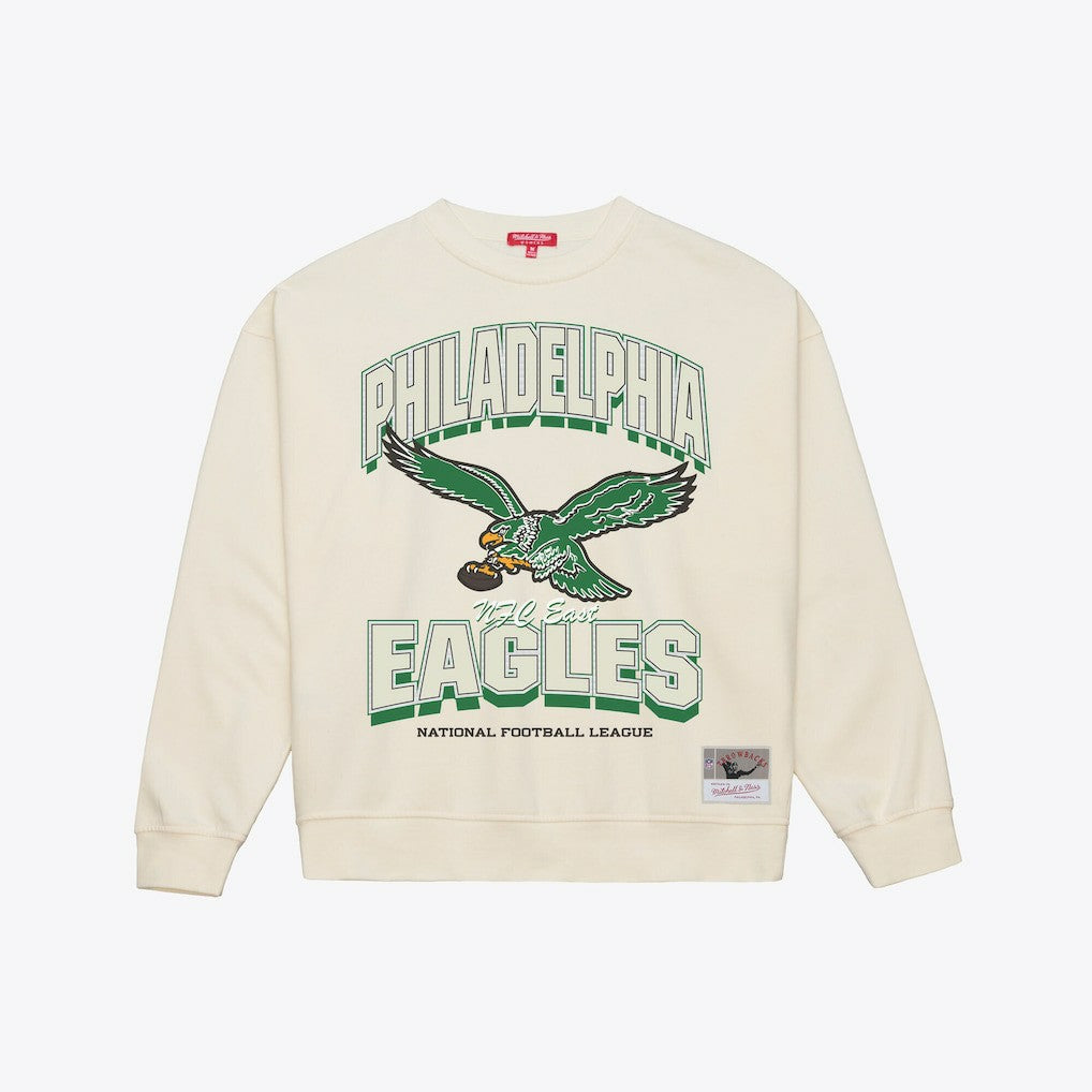Philadelphia Eagles Women's Tonal Arch Sweatshirt - Cream online