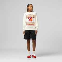 Tampa Bay Buccaneers Women's Tonal Arch Sweatshirt - Cream cheap
