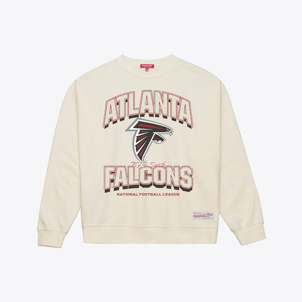 Atlanta Falcons Women's Tonal Arch Sweatshirt - Cream sale