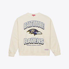 Baltimore Ravens Women's Tonal Arch Sweatshirt - Cream sale