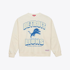 Detroit Lions Women's Tonal Arch Sweatshirt - Cream on sale