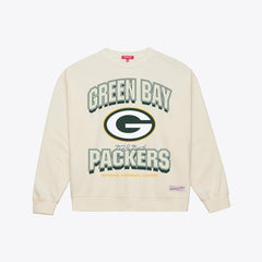 Green Bay Packers Women's Tonal Arch Sweatshirt - Cream online