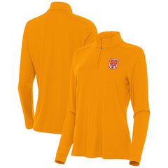 Tampa Bay Buccaneers Antigua Women's 50th Season Intent Quarter-Zip Sweatshirt - Orange cheap