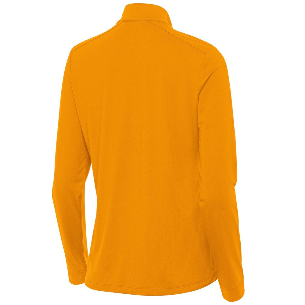 Tampa Bay Buccaneers Antigua Women's 50th Season Intent Quarter-Zip Sweatshirt - Orange cheap