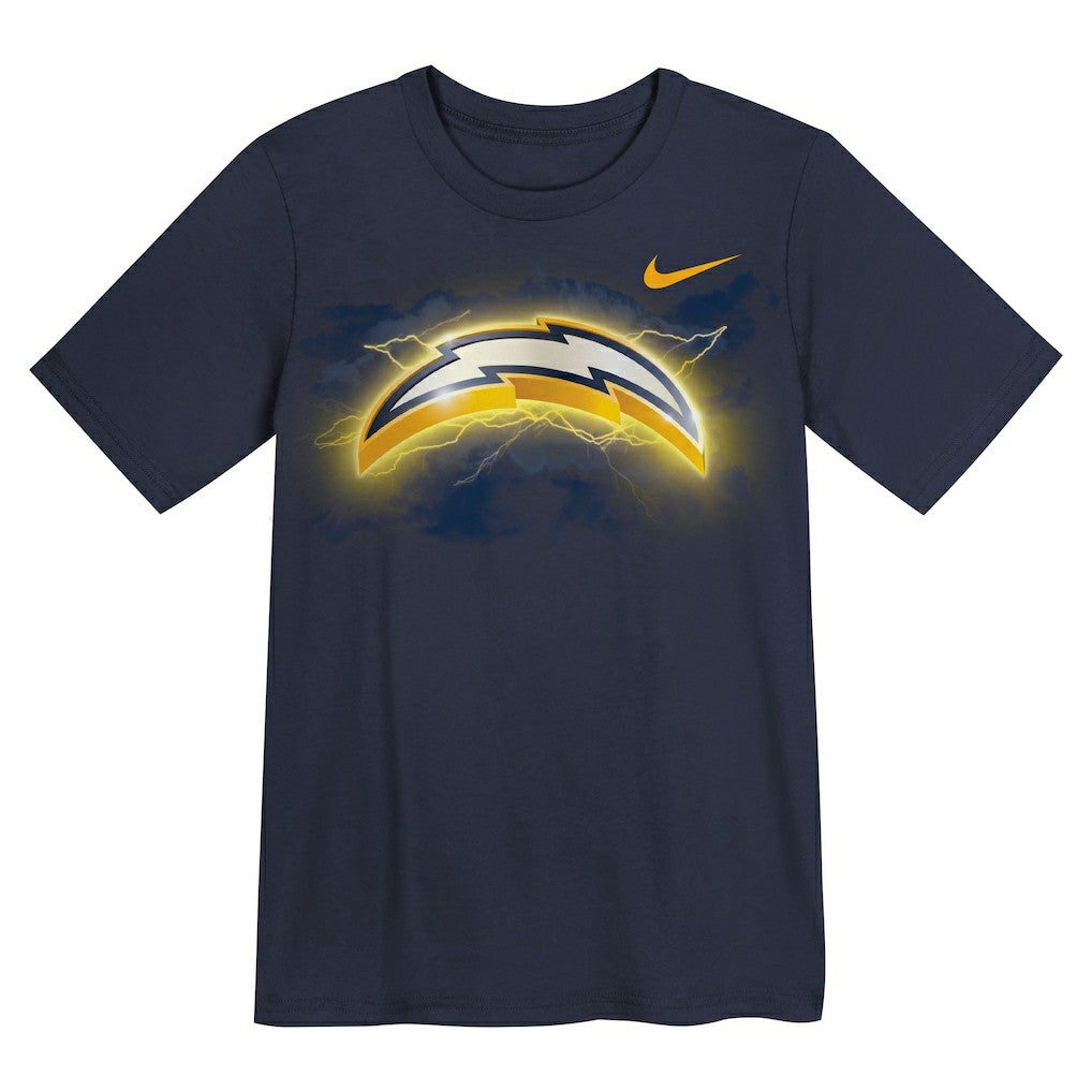 Los Angeles Chargers Outerstuff Preschool Super Logo T-Shirt - Navy sale