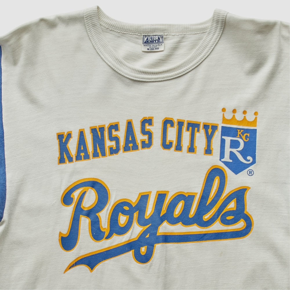 Kansas City Royals 80s T-Shirt - Beige Vintage