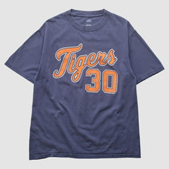 Detroit Tigers 2000s T-Shirt - Navy Vintage