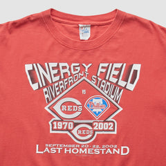 Cincinnati Reds 2002 T-Shirt - Red Vintage