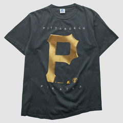 Pittsburgh Pirates Starter 90s T-Shirt - Black Vintage