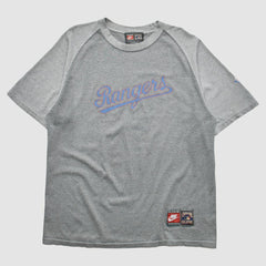 Texas Rangers 2000s T-Shirt - Gray Vintage | Nike