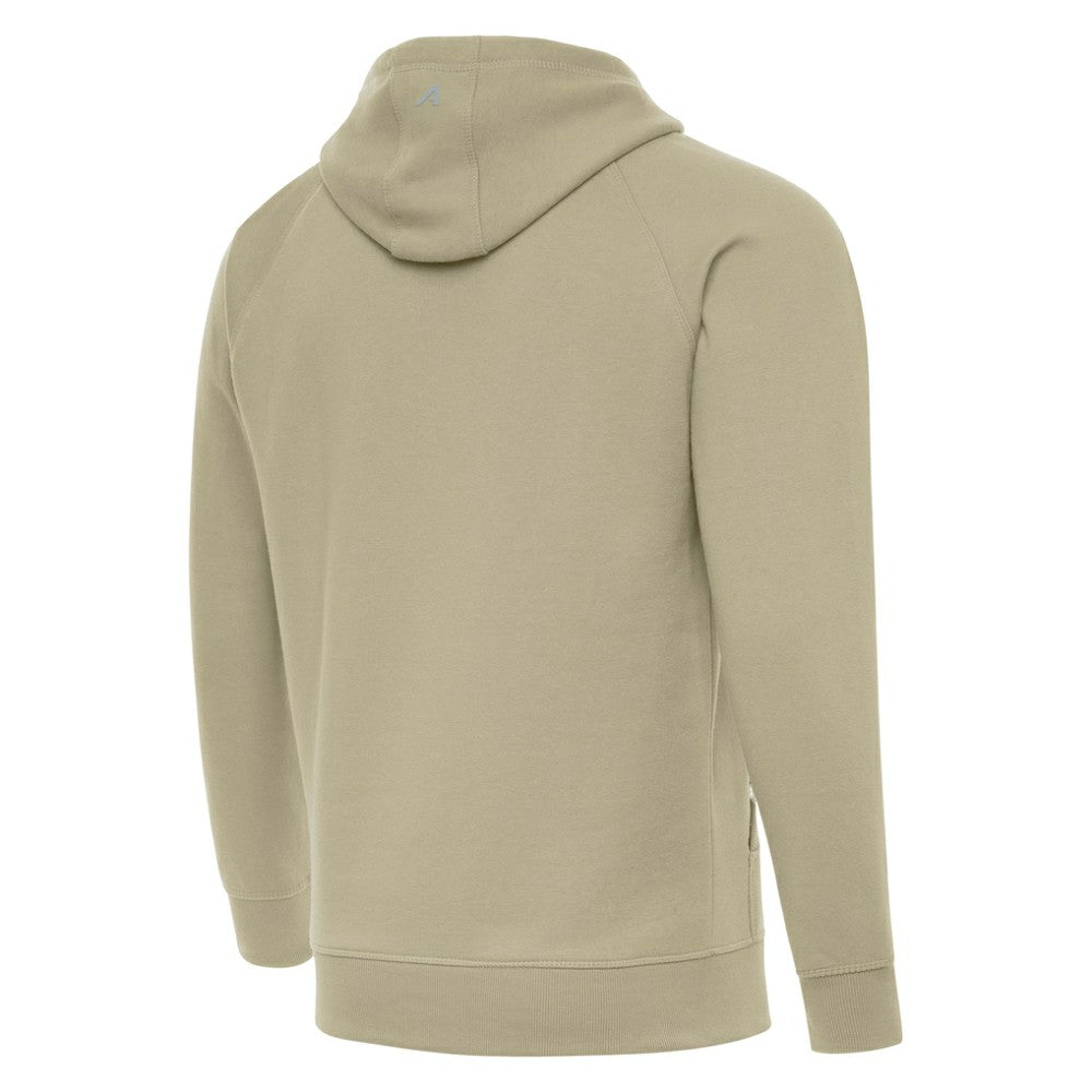 Boston Bruins Antigua Victory Pullover Hoodie Khaki