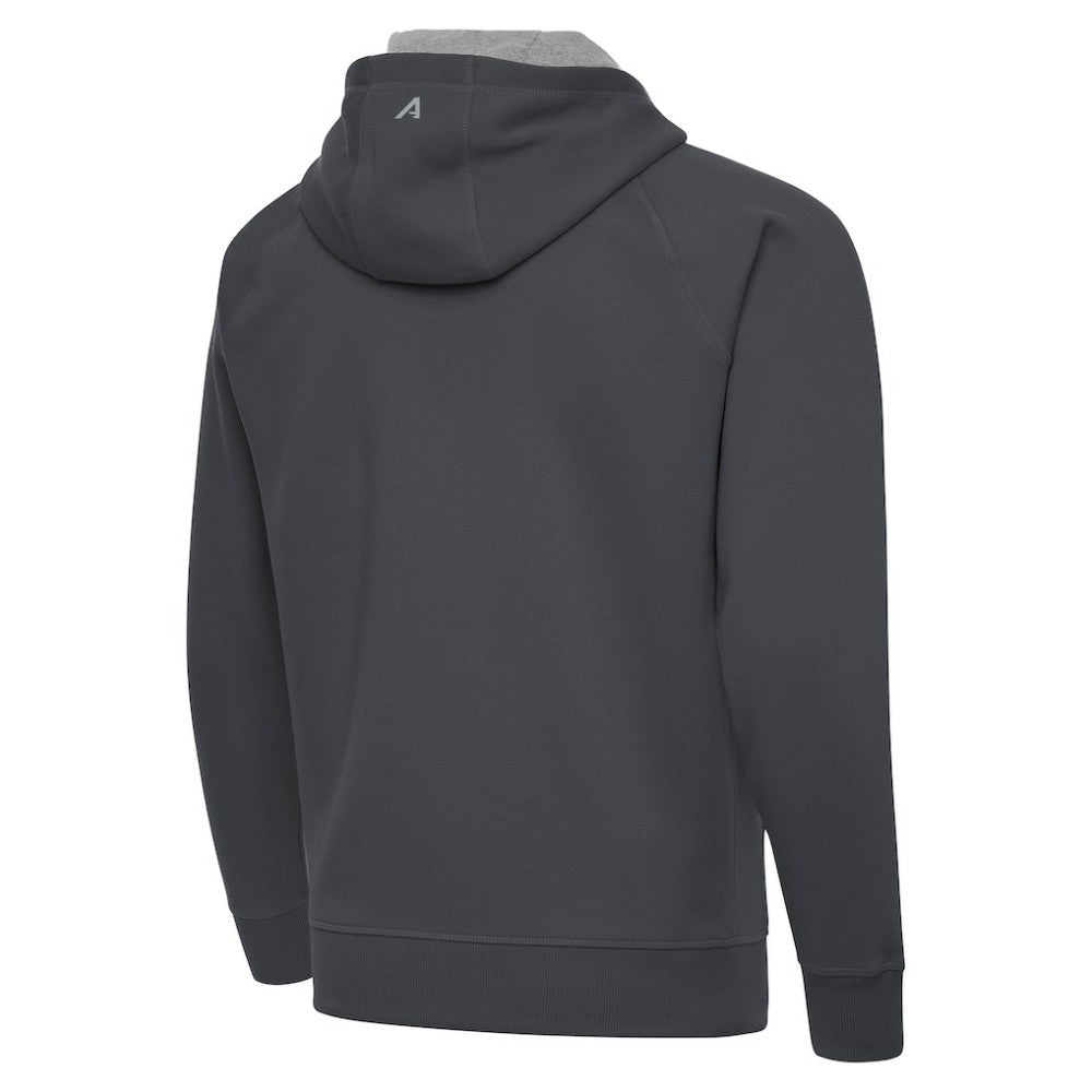 St. Louis Blues Antigua Victory Full-Zip Hoodie Charcoal