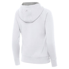 Boston Bruins Antigua Women's Victory Full-Zip Hoodie White
