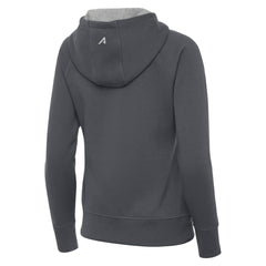 Boston Bruins Antigua Women's Victory Full-Zip Hoodie Charcoal