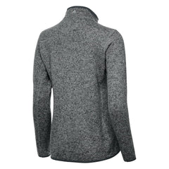 St. Louis Blues Antigua Women's Fortune Half-Zip Pullover Heather Black