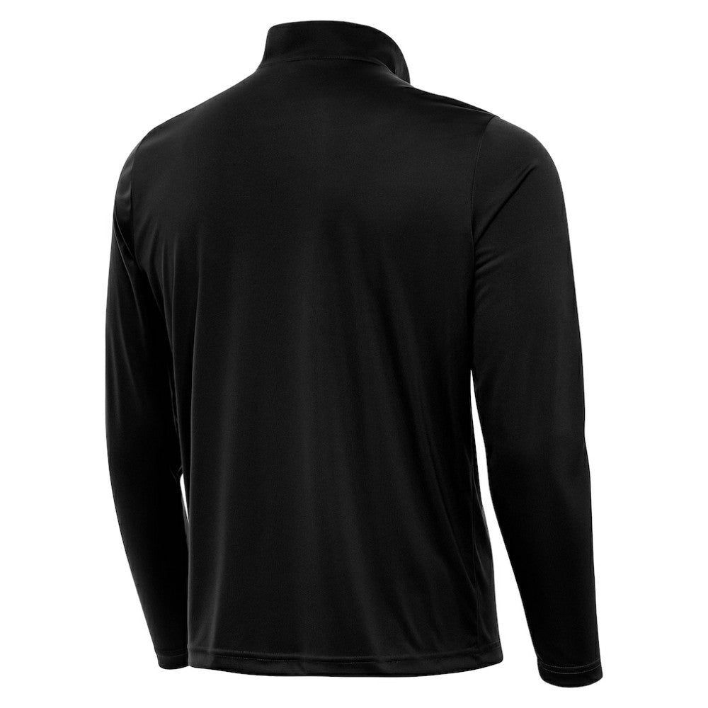 Boston Bruins Antigua Tribute Lightweight Quarter-Zip Pullover Black