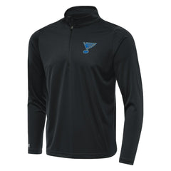 St. Louis Blues Antigua Tribute Lightweight Quarter-Zip Pullover Gray