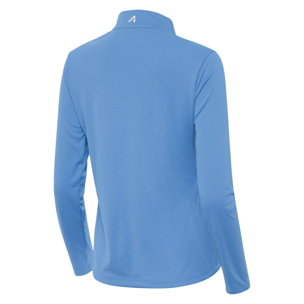 St. Louis Blues Antigua Women's Tribute Half-Zip Pullover Blue