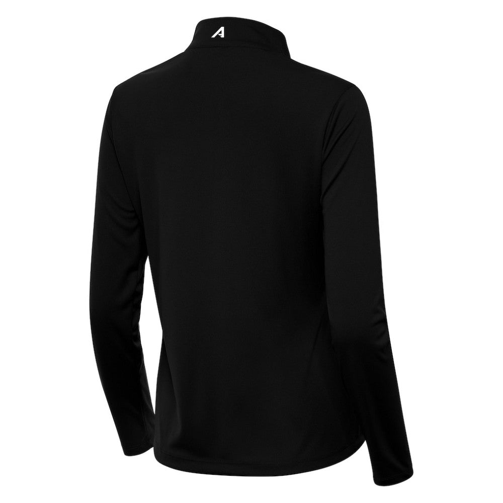 St. Louis Blues Antigua Women's Tribute Half-Zip Pullover Black