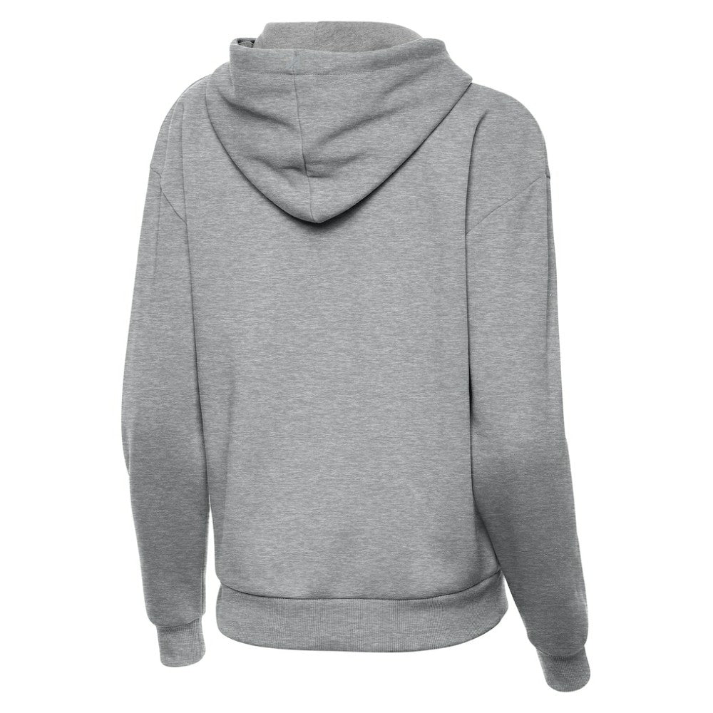 St. Louis Blues Antigua Women's Victory Pullover Hoodie Heather Gray