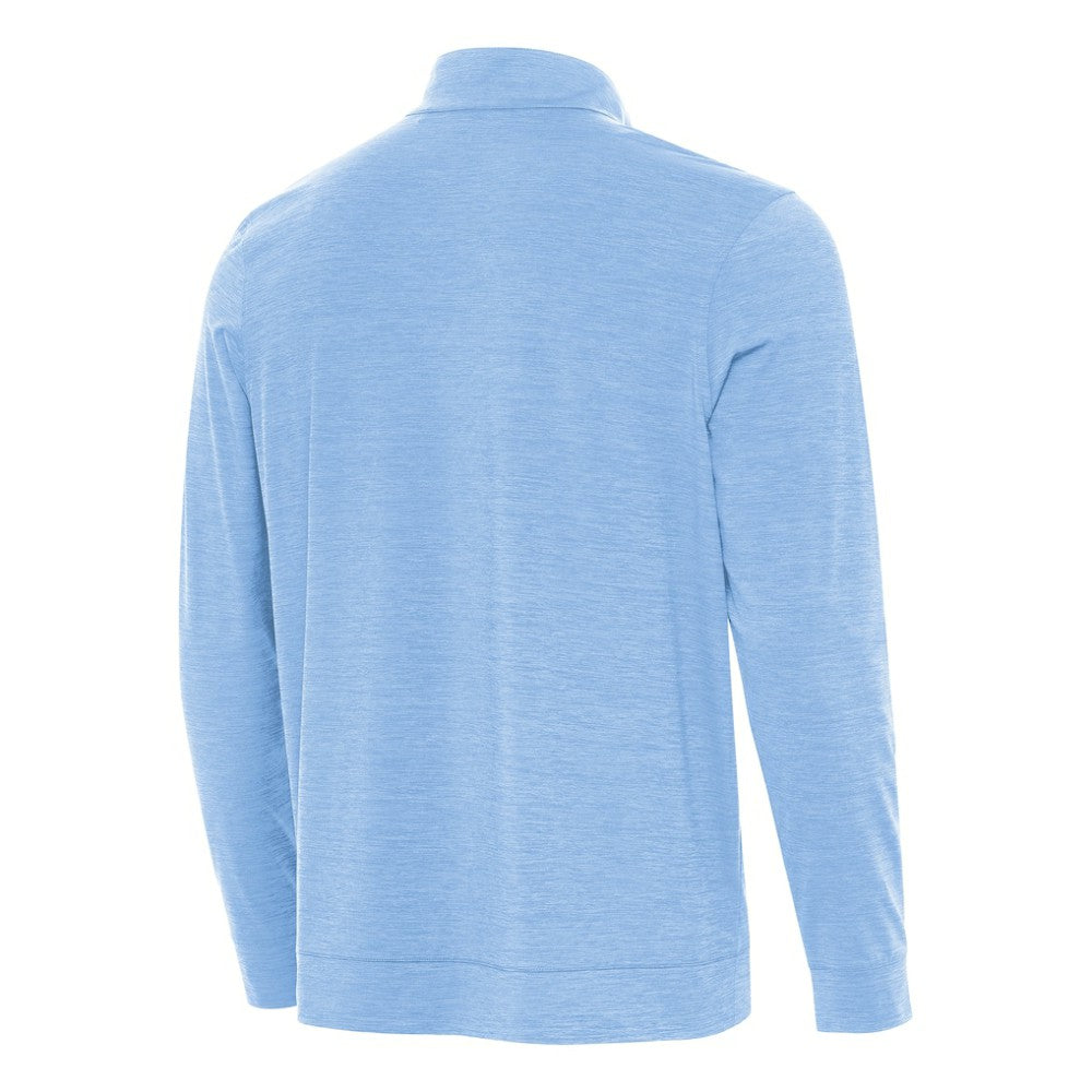 St. Louis Blues Antigua Bright Quarter-Zip Pullover Heather Blue