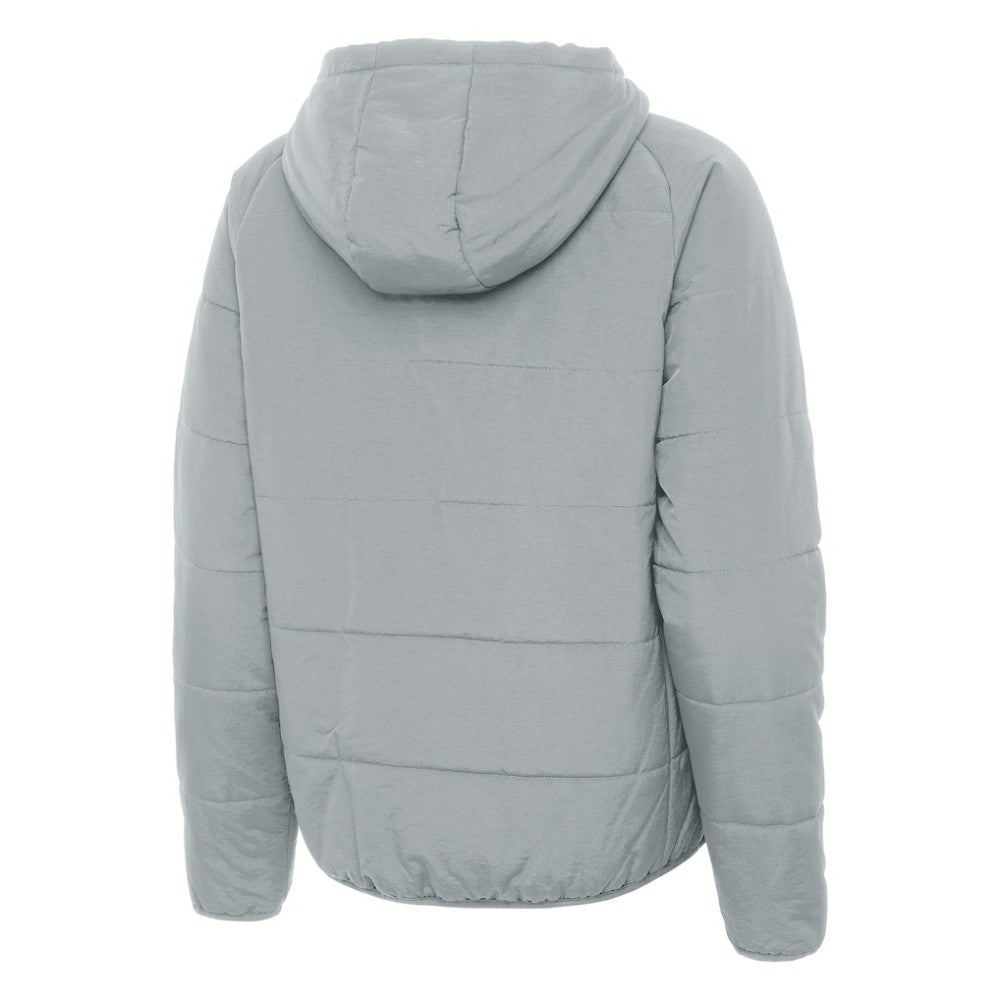 St. Louis Blues Antigua Women's Raglan Universe Full-Zip Hooded Jacket Gray