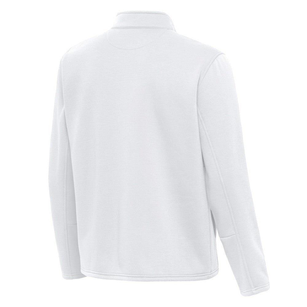 St. Louis Blues Antigua Twist Quarter-Zip Pullover Jacket White