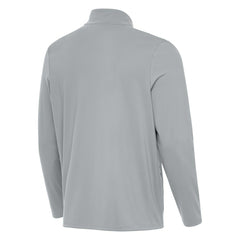 Boston Bruins Antigua Perilous Quarter-Zip Sweatshirt Gray