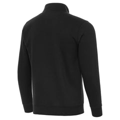 Boston Bruins Antigua Victory Quarter-Zip Pullover Top Black
