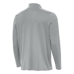 Boston Bruins Antigua Reprocess Quarter-Zip Pullover Gray