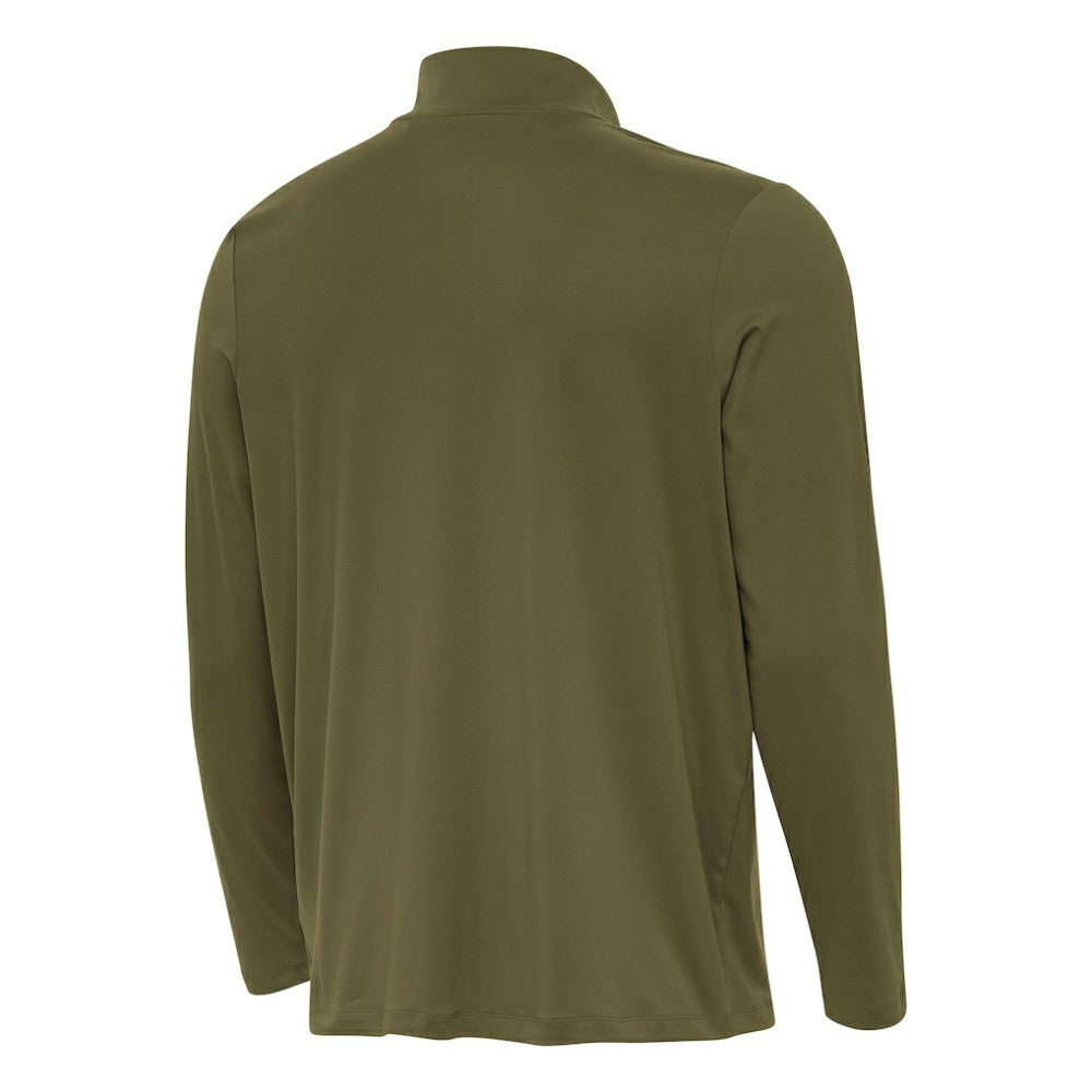 St. Louis Blues Antigua Reprocess Quarter-Zip Pullover Olive
