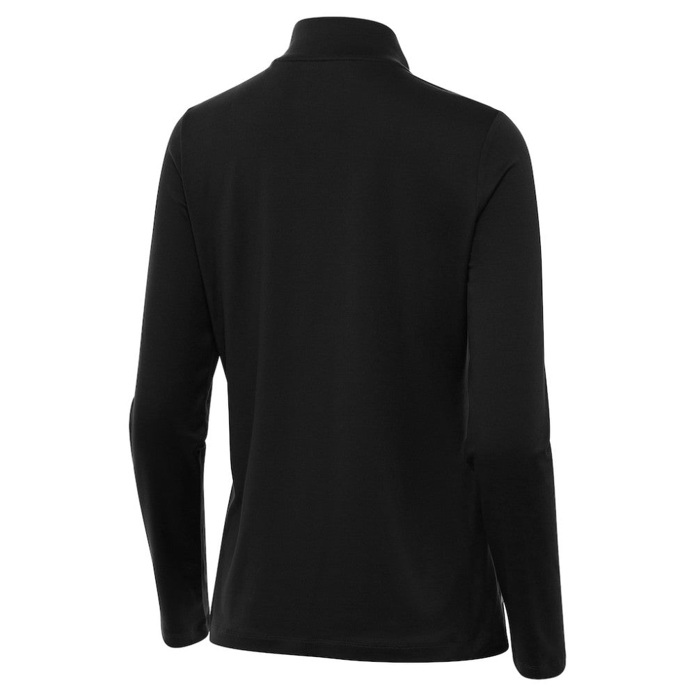St. Louis Blues Antigua Women's Reprocess Quarter-Zip Pullover Black