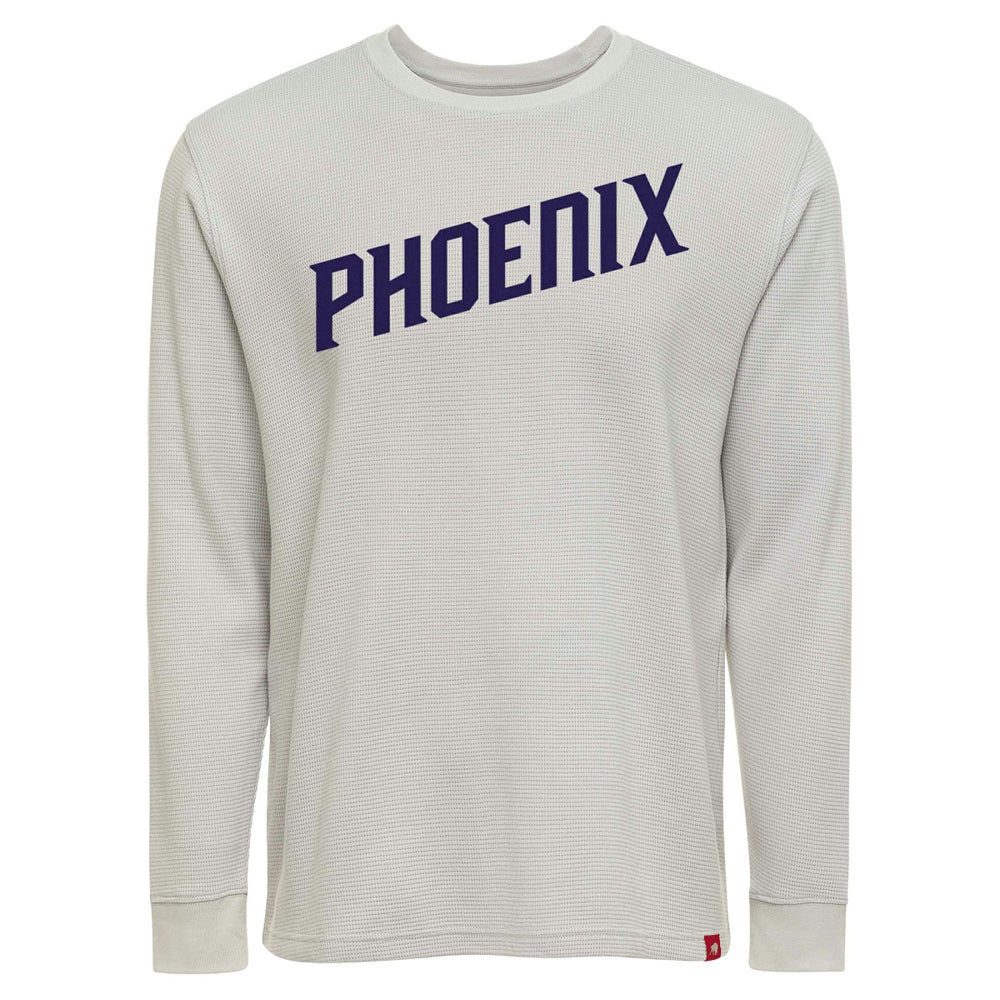 Phoenix Suns Sportiqe Unisex Afton Thermal Long Sleeve T-Shirt - Gray on sale