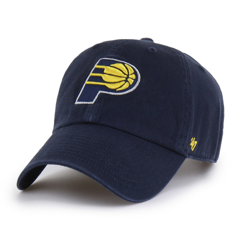 Indiana Pacers '47 Core Logo Clean Up Adjustable Hat - Navy | 47 brand discount
