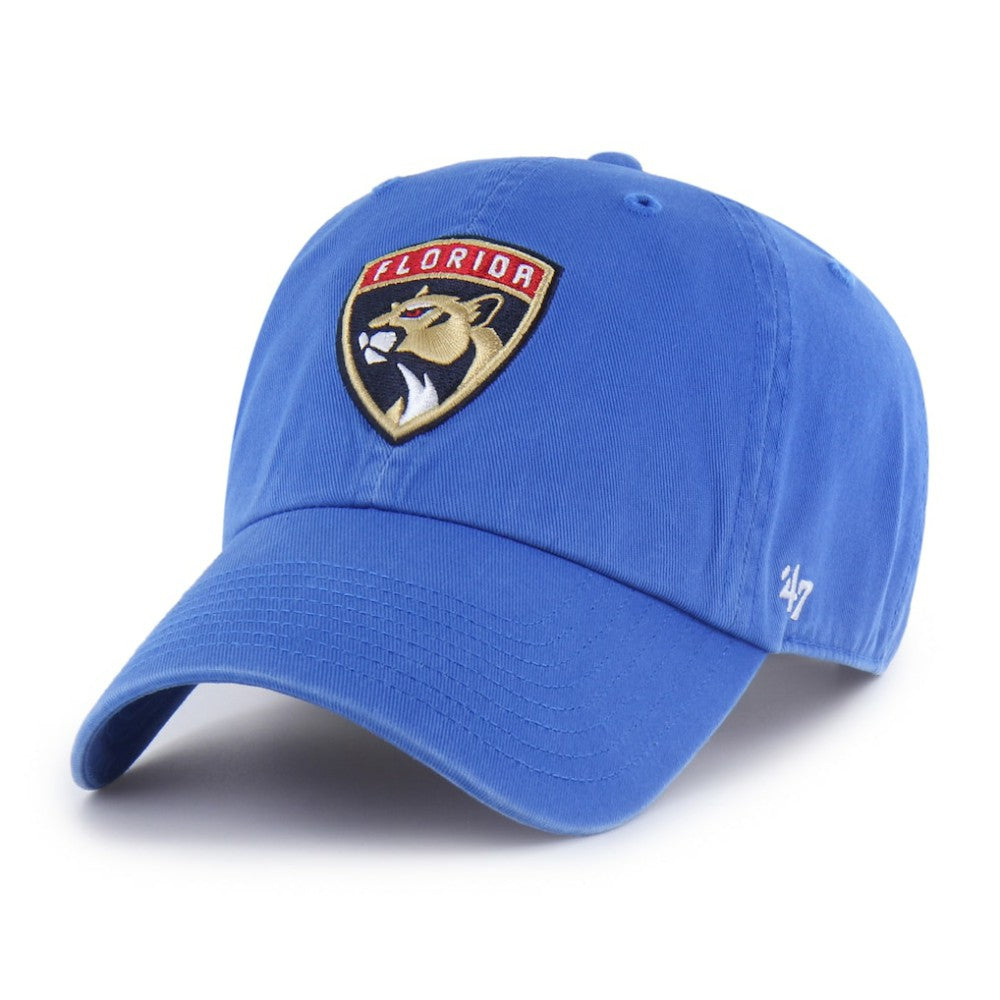 Florida Panthers '47 Logo Clean Up Adjustable Hat Blue