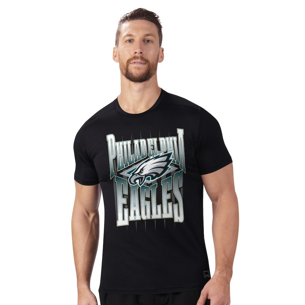 Philadelphia Eagles MSX by Michael Strahan Men's T-Shirt - Black cheap