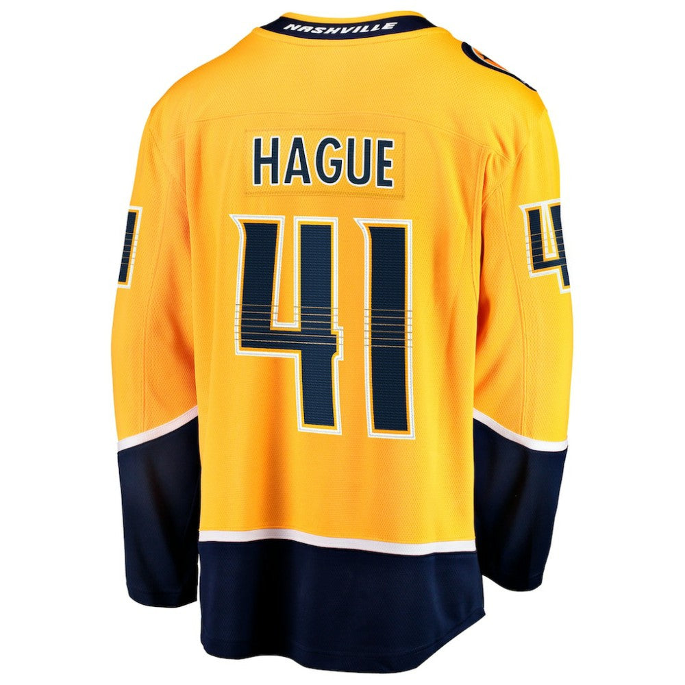 Nicolas Hague Nashville Predators Fanatics Home Breakaway Jersey Gold