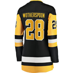 Parker Wotherspoon Pittsburgh Penguins Fanatics Women's Home Breakaway Jersey Black